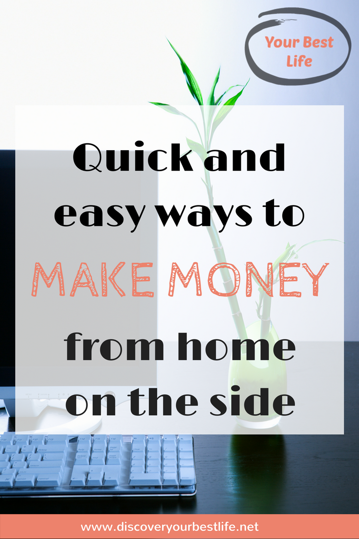 I love saving money, but sometimes its just easier to make more then to save more. If you have trimmed every line in your budget but still can't make ends meet, try these four easy tips to bring more money in each month to help your family.
