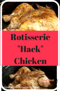 easy chicken dinner, knock off rotisserie chicken, baked chicken, rubber chicken