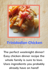 The perfect weeknight dinner. Easy chicken dinner recipe the whole family is sure to love.