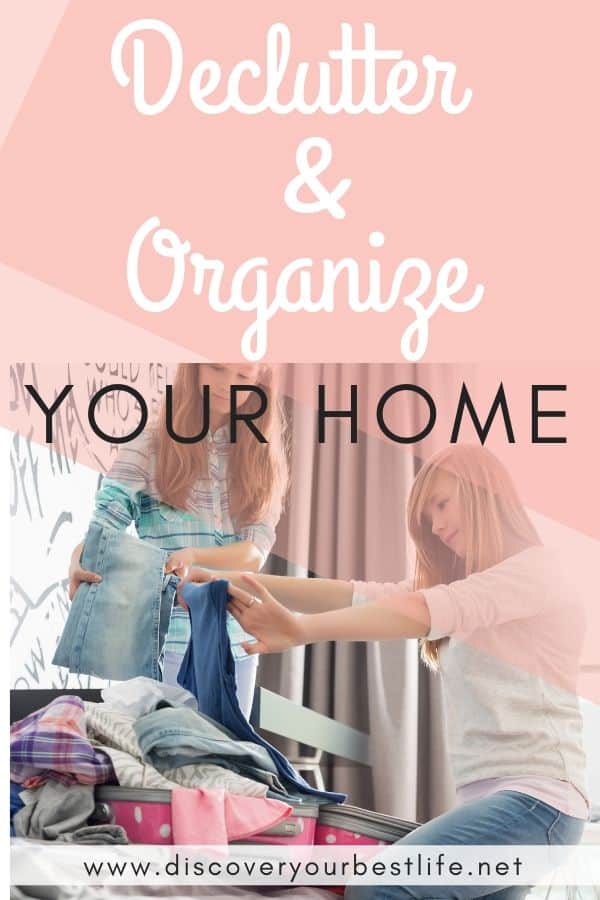 tips to declutter your home, how to declutter and organize your messy room, simple and easy idea to minimize your clutter so you can finally get organized