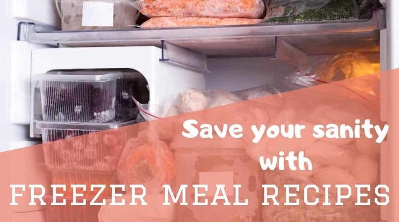 freezer meal recipes featured image