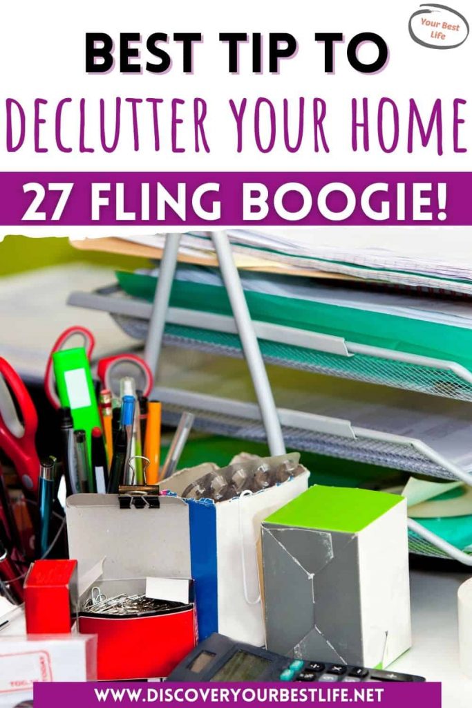 Are you struggling to declutter your home? This is my favorite tip to clear the mess - one day at a time. Follow FlyLady's advice to make it fun and you will get it done! Check it out now!