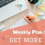 weekly planner sheets help you get more done