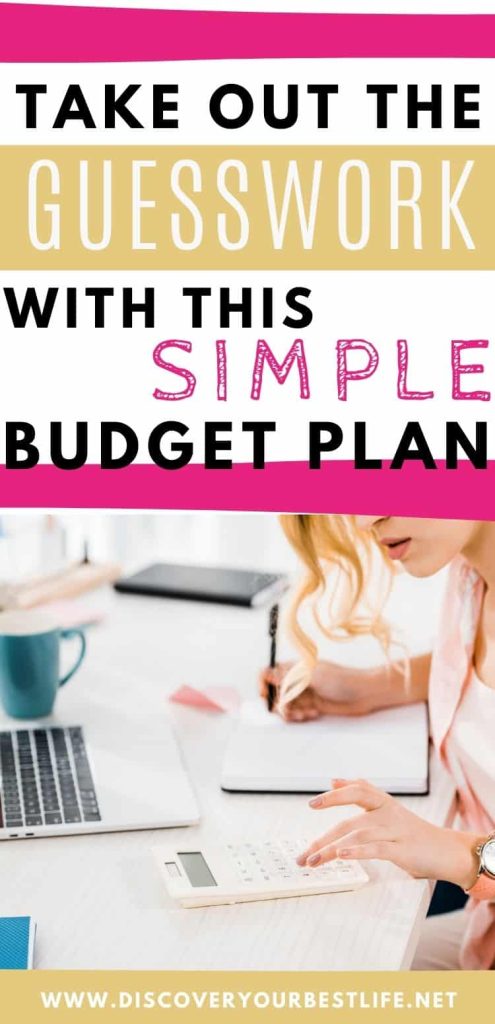 Learn how to create a super simple budget with the 50/30/20 budget plan. 